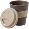 Стакан с силиконовой крышкой "Cafe", beige