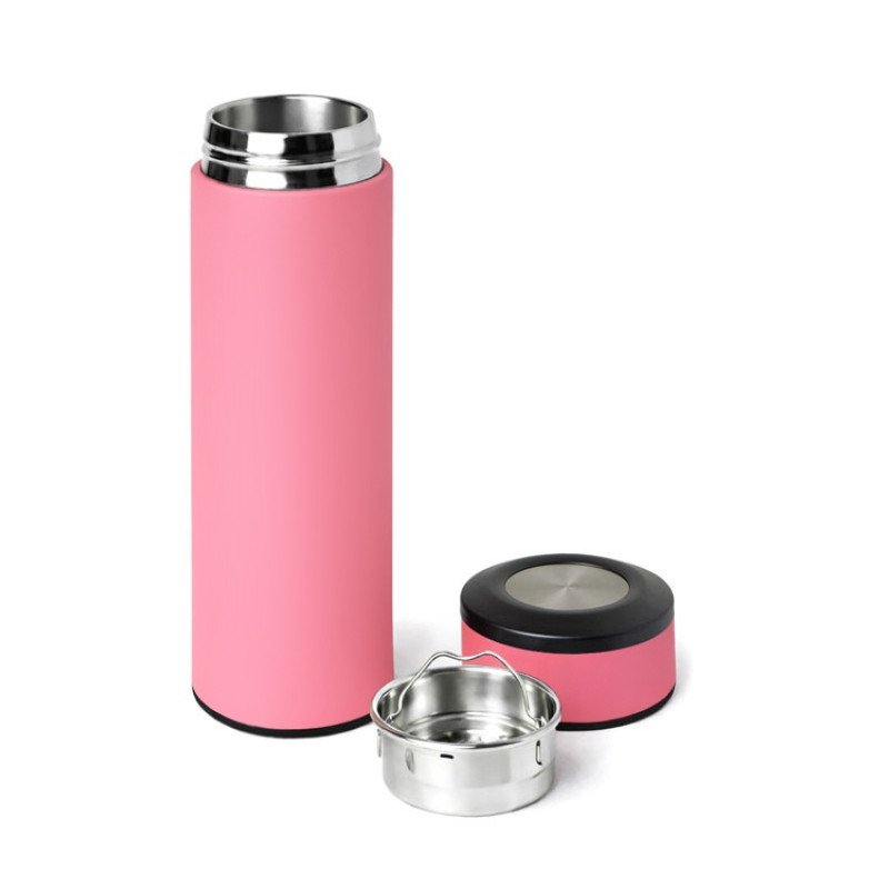 Термос «Confident» с покрытием soft-touch 420мл, пыльная роза Термос «Confident» с покрытием soft-touch 420мл, пыльная роза