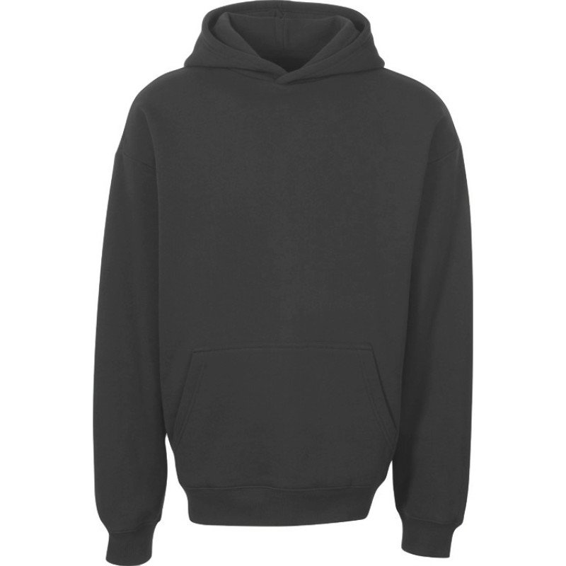 Толстовка с капюшоном оверсайз «Berlin» унисекс, темно-серый