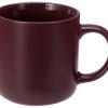 Кружка матовая Rita, 410мл, бургунди