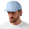 Бейсболка "Poly" 5-ти панельная 120гр, небесно-голубой Бейсболка "Poly" 5-ти панельная 120гр, небесно-голубой