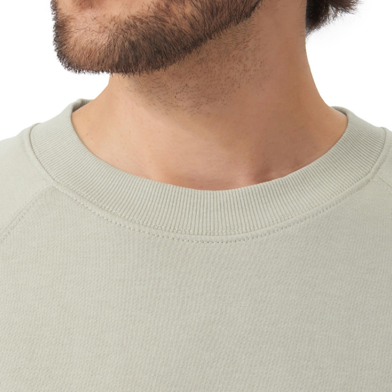 Свитшот оверсайз с рукавом реглан «Belgrade», унисекс, оливковый