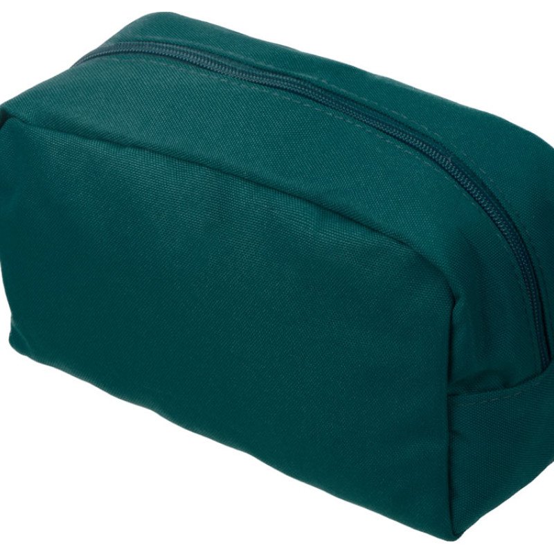 Косметичка из переработанной ткани "Lia", цвет морской волны