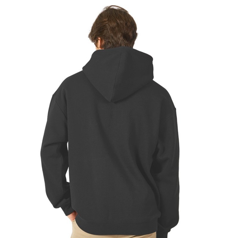 Толстовка с капюшоном оверсайз «Berlin» унисекс, темно-серый