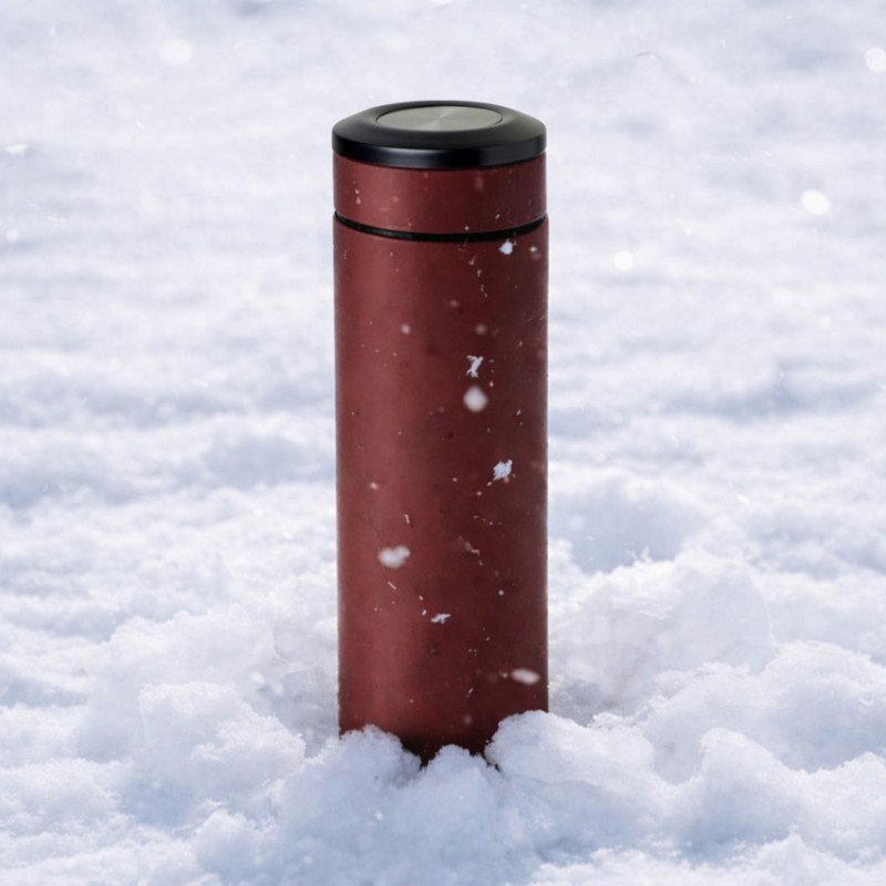 Термос «Confident» с покрытием soft-touch 420мл, бургунди Термос «Confident» с покрытием soft-touch 420мл, бургунди