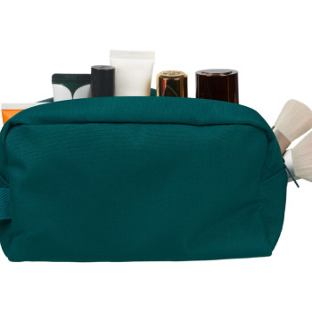 Косметичка из переработанной ткани "Lia", цвет морской волны