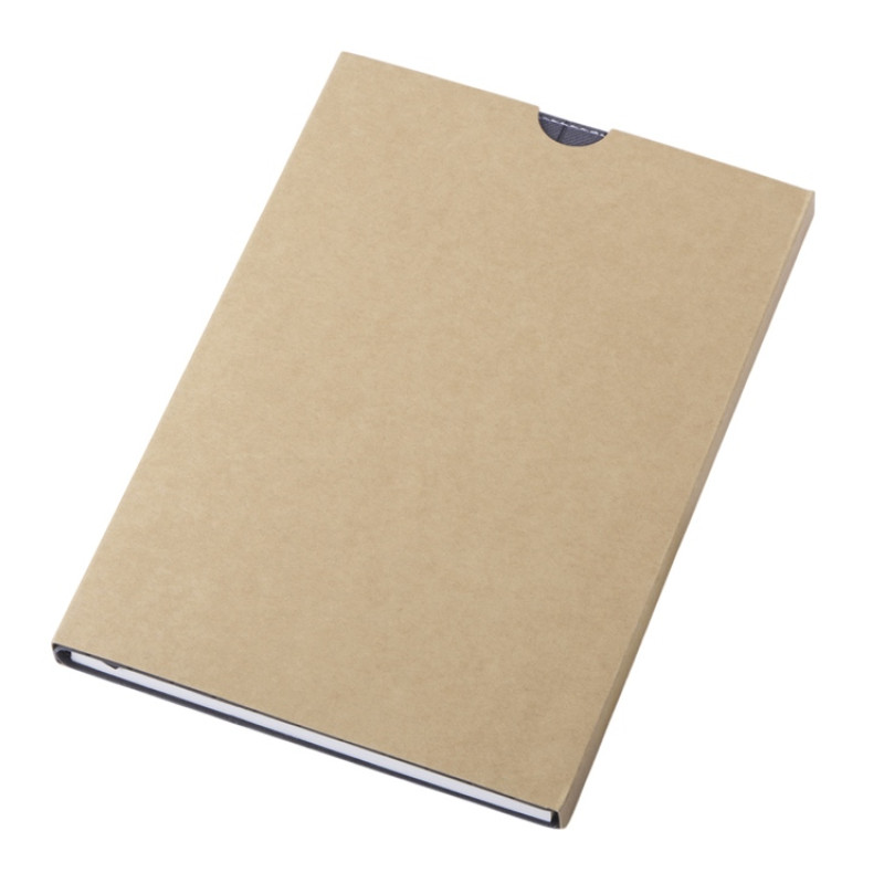 Блокнот А5 "Bradbury", гибкая обложка, 80 листов 80 гр/м2 FSC бумага, темно-серый