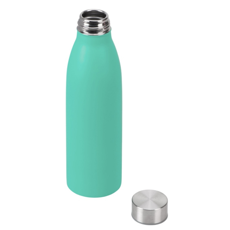 Стальная бутылка "Rely", 650 мл, NEW мятный 3258C