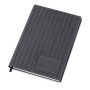 Блокнот А5 "Bradbury", гибкая обложка, 80 листов 80 гр/м2 FSC бумага, темно-серый
