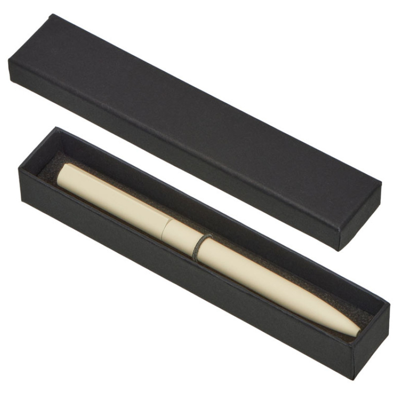 Шариковая металлическая ручка "Minimalist" софт-тач, бежевый