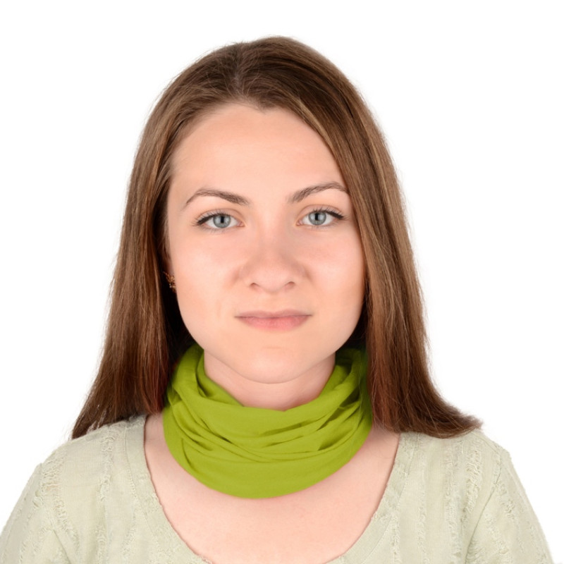 Мультифункциональная бандана «Farbe», зеленое яблоко