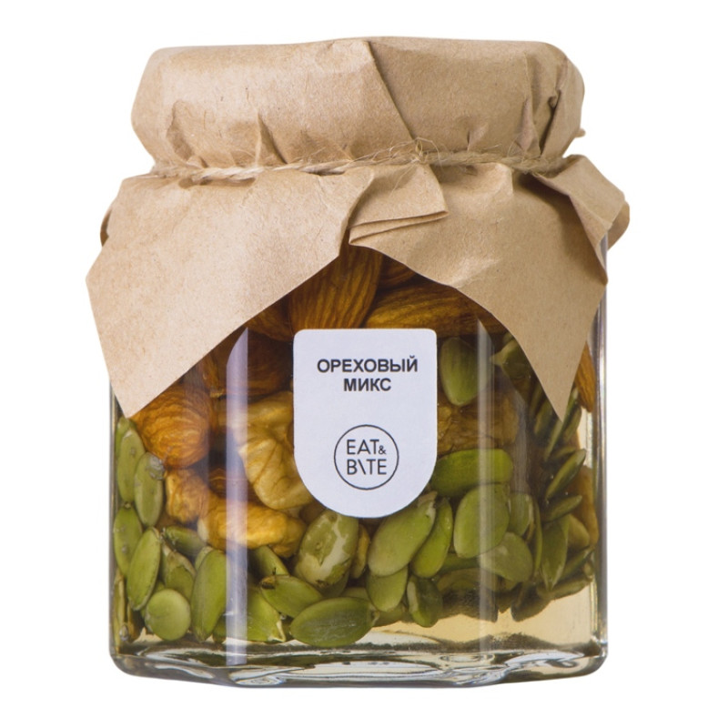 Мед ореховый микс, 250 г
