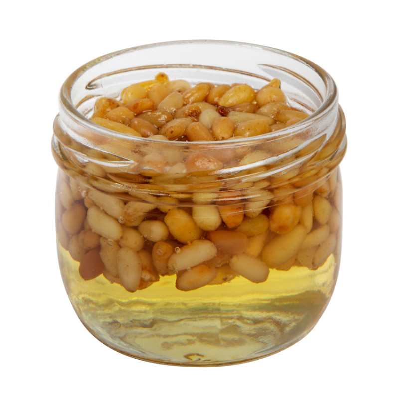 Сувенирный набор "Мед с кедровыми орешками" 120 гр