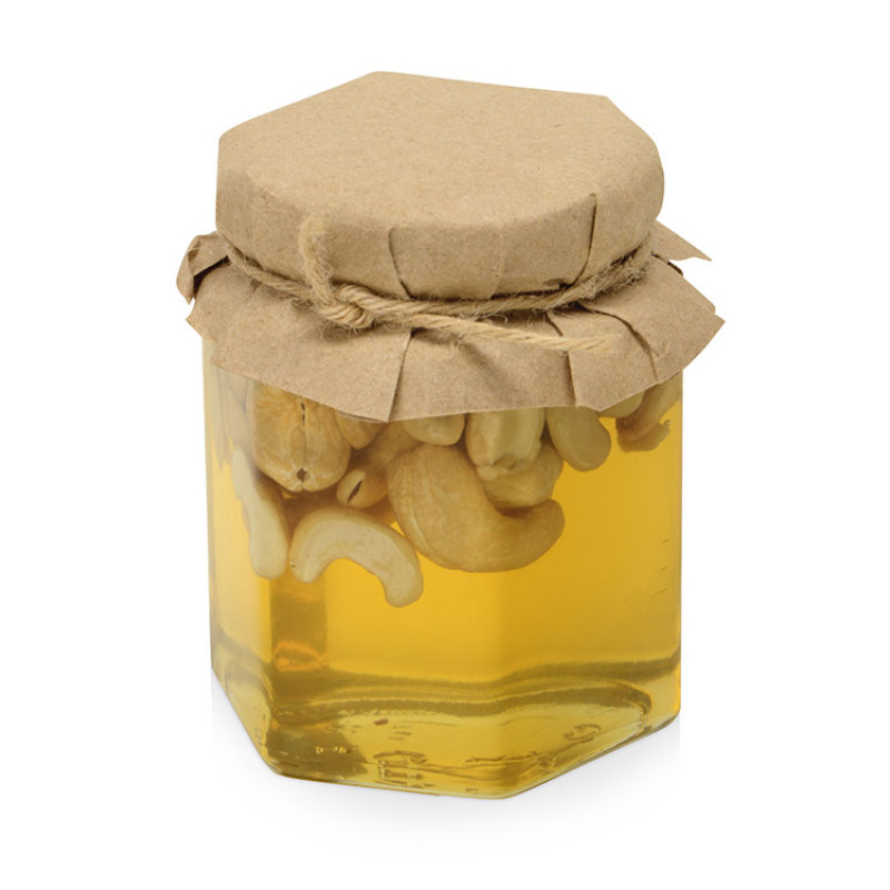 Сувенирный набор "Мед с кешью" 250 гр