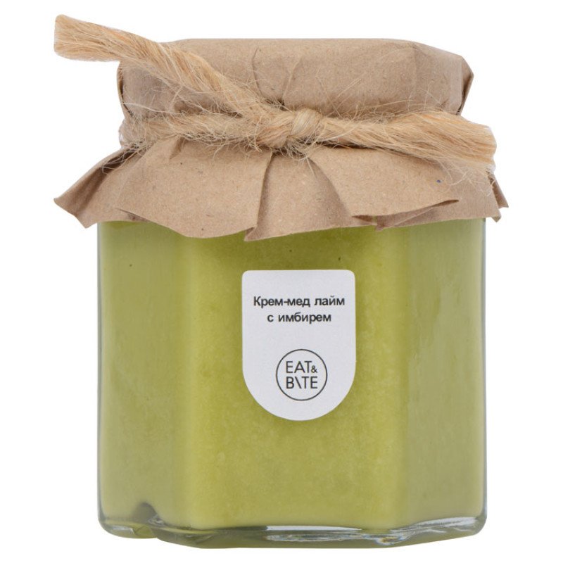 Крем-мёд с лаймом и имбирем 250 гр