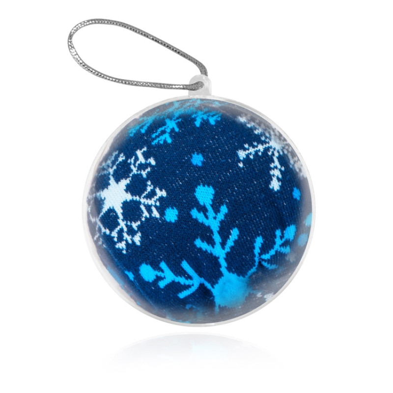 Носки в шаре "Снежинка" мужские, синий Носки в шаре "Снежинка" мужские, синий