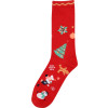 Носки в шаре "Рождество" мужские, красный