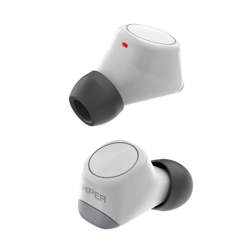 Беспроводные наушники HIPER TWS Smart IoT M1 (HTW-M10) Bluetooth 5.1 гарнитура, Серый (Р)