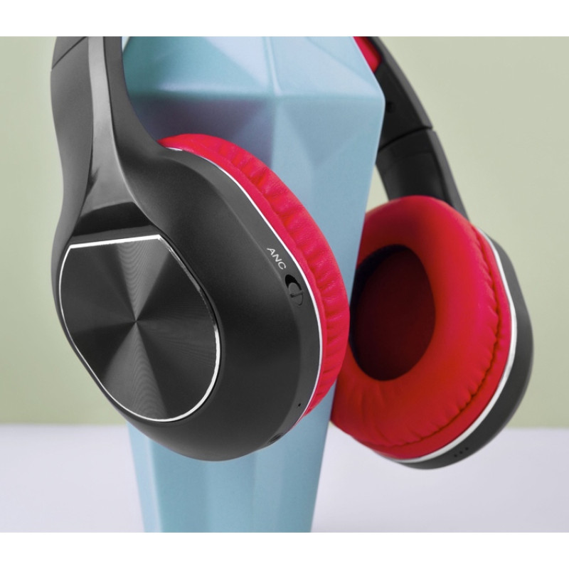 Беспроводные наушники Rombica mySound BH-17 ANC Red (Р)