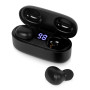 Беспроводные наушники TWS в кейсе Volts. Evolt, черный, пластик