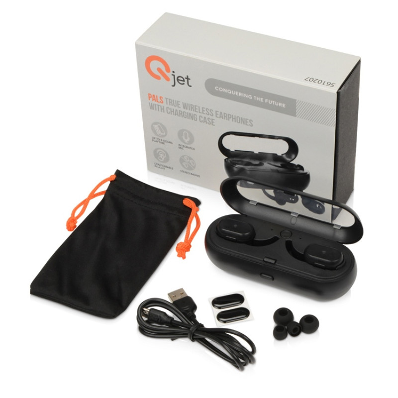 Беспроводные наушники «Pals» с зарядным чехлом