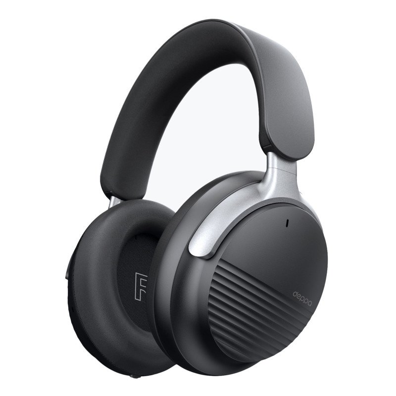 Беспроводные накладные наушники Stereo Vibe, BT 5.4, 400 мАч, черный, Deppa Беспроводные накладные наушники Stereo Vibe, BT 5.4, 400 мАч, черный, Deppa