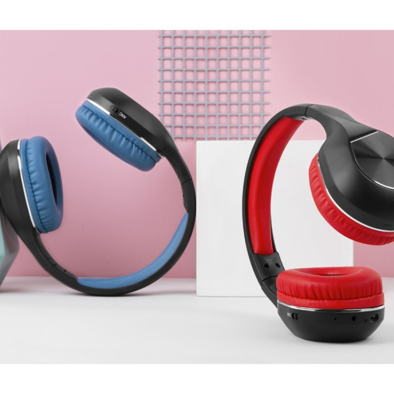 Беспроводные наушники Rombica mySound BH-17 ANC Red (Р)