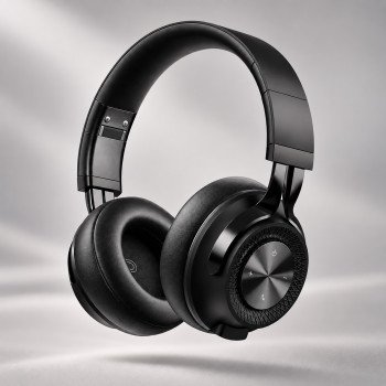 Беспроводные накладные наушники Stereo Style, BT 5.3, 400мАч, черный, Deppa