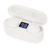 Беспроводные наушники TWS в кейсе Volts. Evolt, белый, пластик