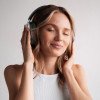 Беспроводные накладные наушники Stereo Vibe, BT 5.4, 400 мАч, черный, Deppa Беспроводные накладные наушники Stereo Vibe, BT 5.4, 400 мАч, черный, Deppa