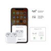 Беспроводные наушники с микрофоном Air Pro 2, TWS, BT 5.3, 300 мАч, QI, белый, Deppa Беспроводные наушники с микрофоном Air Pro 2, TWS, BT 5.3, 300 мАч, QI, белый, Deppa