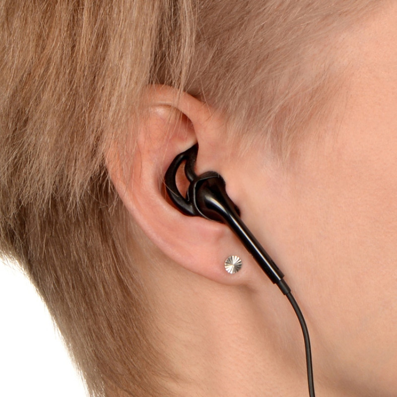 Беспроводные наушники «Get Up» с чехлом, черный