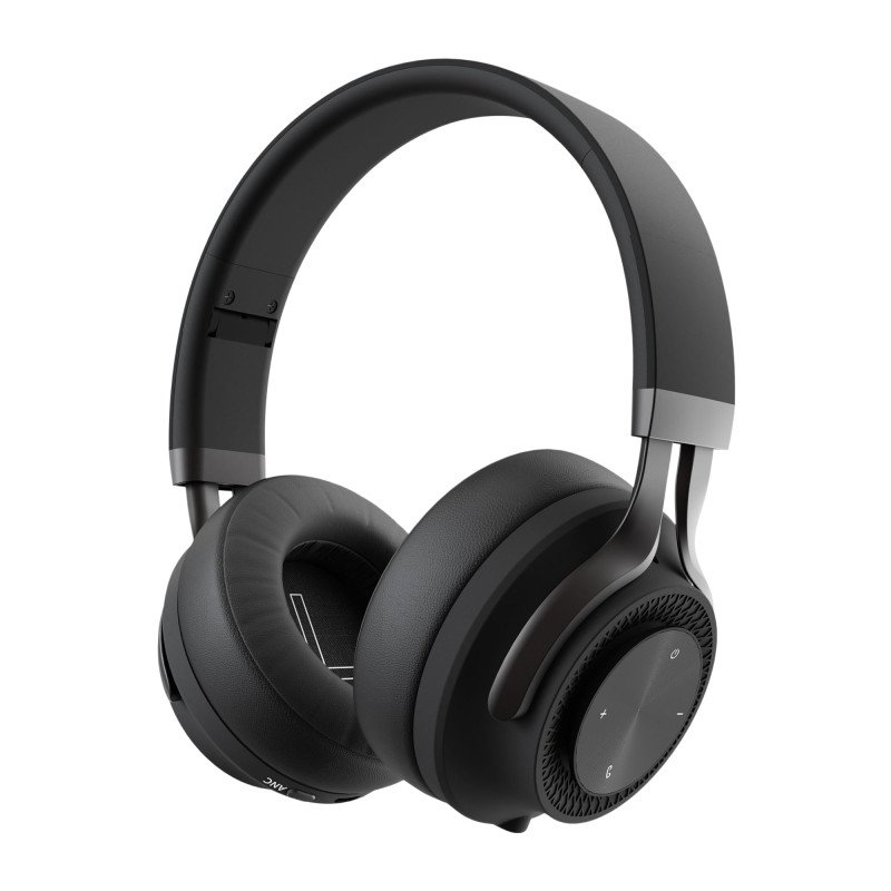 Беспроводные накладные наушники Stereo Style ANC , BT 5.0, ANC, 500мАч, черный, Deppa Беспроводные накладные наушники Stereo Style ANC , BT 5.0, ANC, 500мАч, черный, Deppa