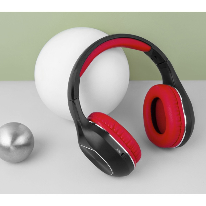 Беспроводные наушники Rombica mySound BH-17 ANC Red (Р)