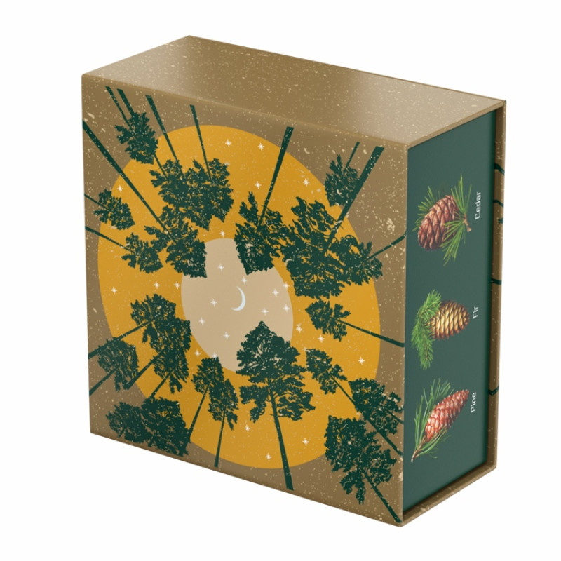 Подарочный набор c чаем "С сосновым годом!"