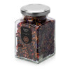 Чай ягодно-травяной, серия "Bouquet", ягодный пирог, стеклянная банка