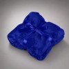 Подарочный набор с пледом, термокружкой и чаем, синий Подарочный набор с пледом, термокружкой и чаем, синий