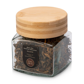 Чай красный, серия "Ceremony", Жянь хун (золотая обезьяна), стеклянная банка