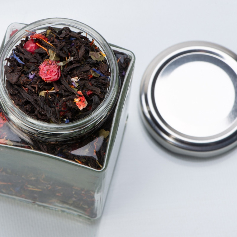 Чай черный, серия "Bouquet", граф Орлов, стеклянная банка