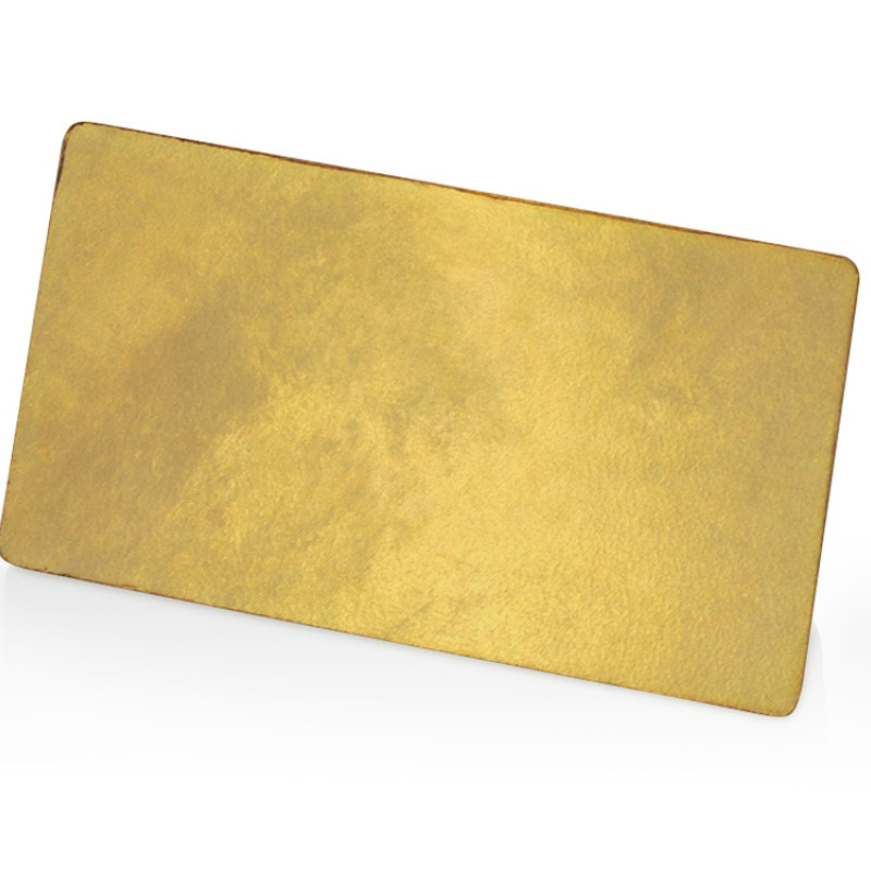 Значок металлический «Прямоугольник» закругленные углы, золотистый Значок металлический «Прямоугольник» закругленные углы, золотистый