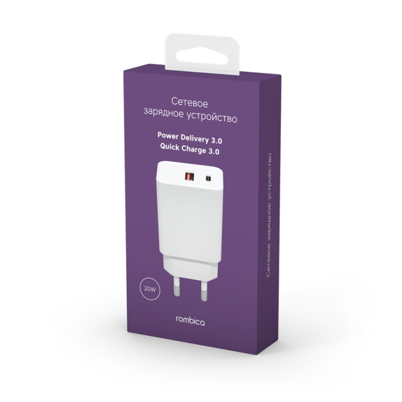 Сетевое зарядное устройство Rombica NEO ZQ3 PD (Р)
