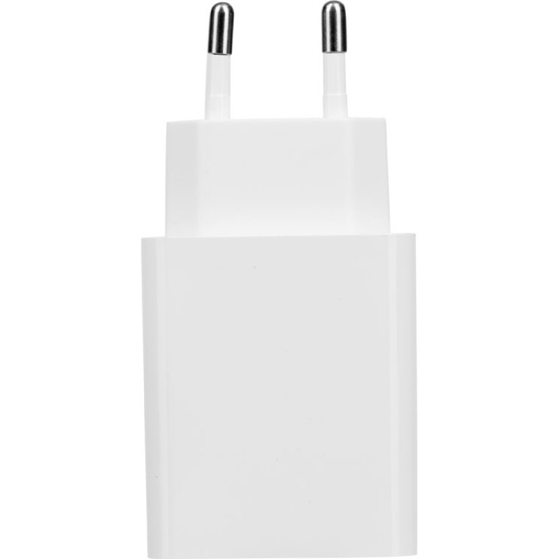 Сетевое зарядное устройство c выходами USB-A и USB-C «Recharger Pro», быстрая зарядка QC/PD, 30 Вт, белый