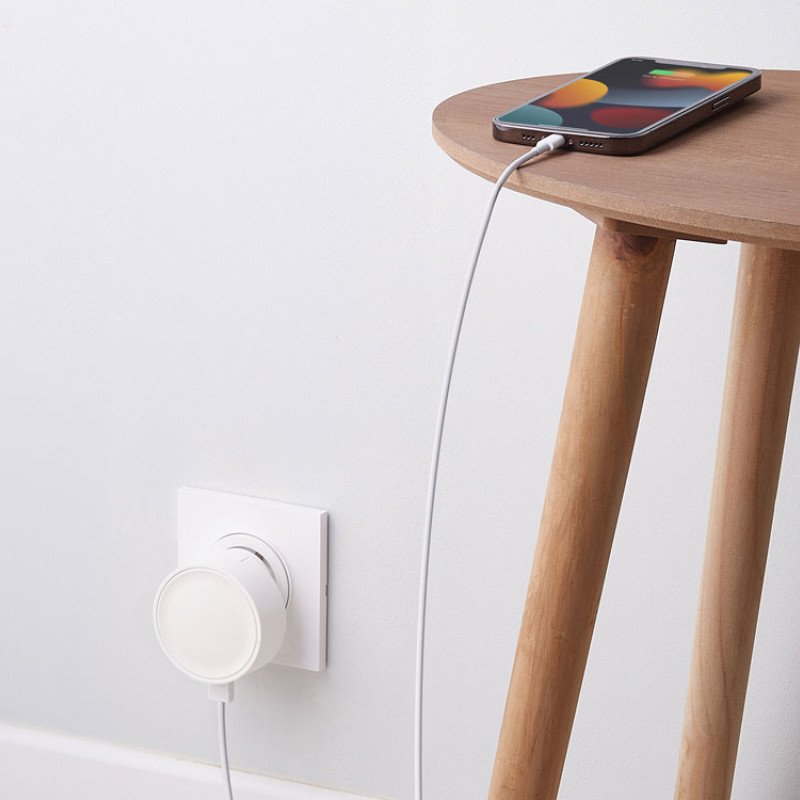 Адаптер питания USB Poweron, белый Адаптер питания USB Poweron, белый