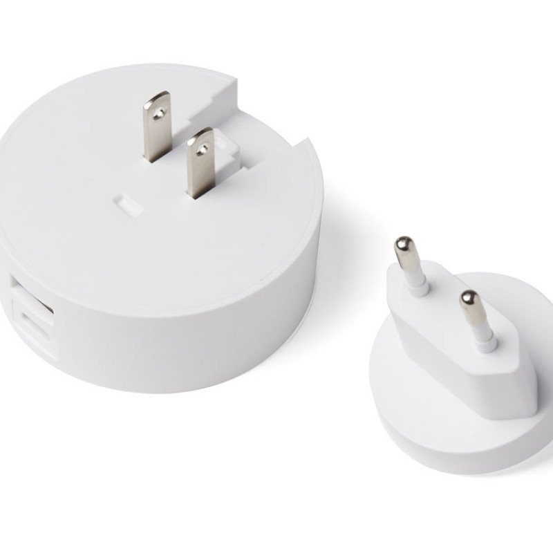 Адаптер питания USB Poweron, белый Адаптер питания USB Poweron, белый