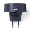 Адаптер питания USB Poweron, темно-синий