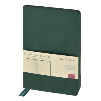 Ежедневник А5 «Megapolis Slim flex», зеленый