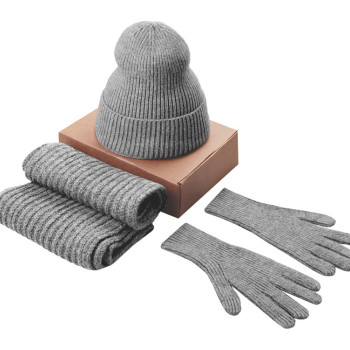 Подарочный набор  «Nordend», серый меланж