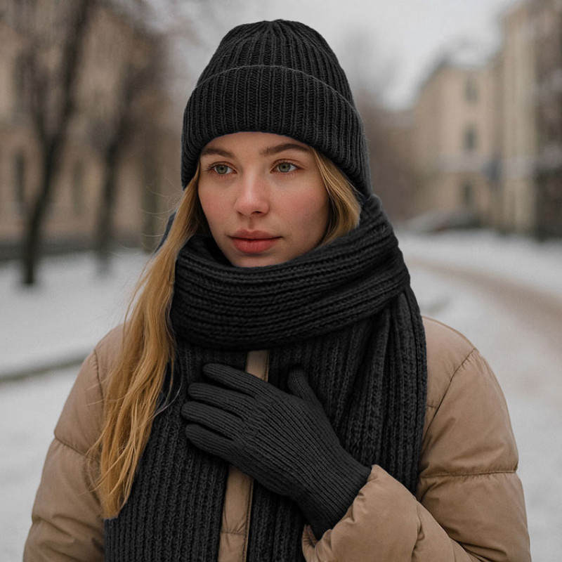 Подарочный набор  «Nordend», черный