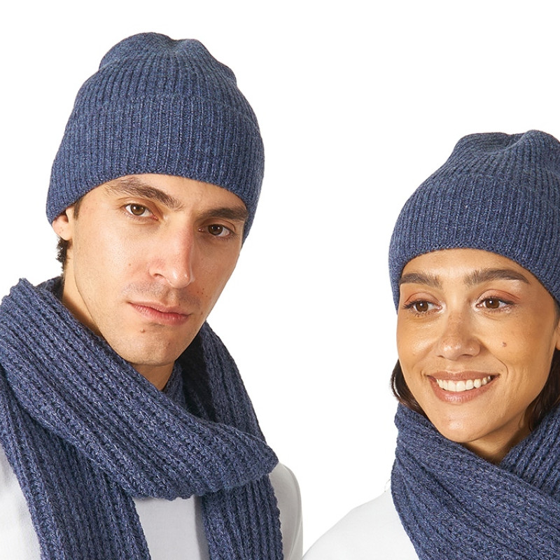 Подарочный набор  «Nordend», темно-синий меланж