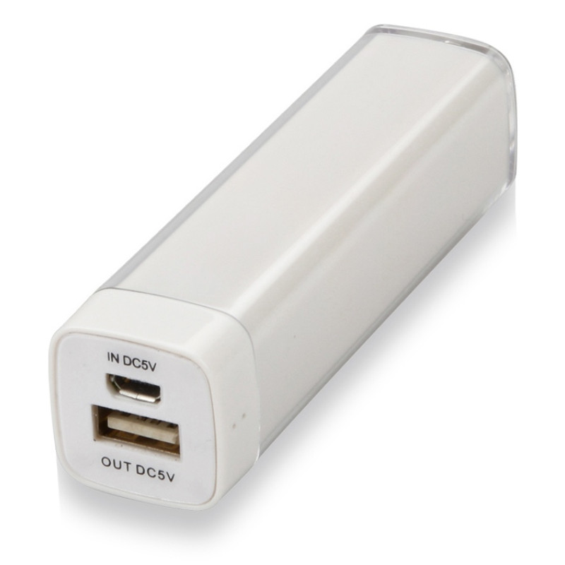 Подарочный набор Flashbank с флешкой и зарядным устройством, белый